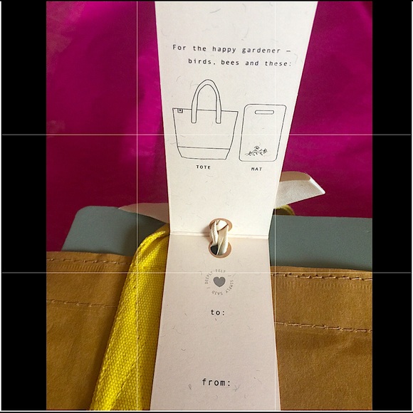 ANTHROPOLOGIE Garden Tote Gift Set - Picture 5 of 5